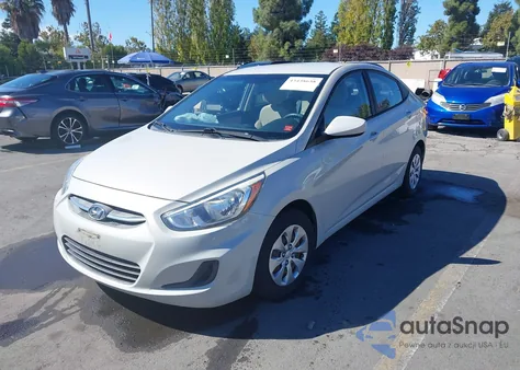 2016 Hyundai Accent Se from USA, damaged, VIN KMHCT4AE8GU096268